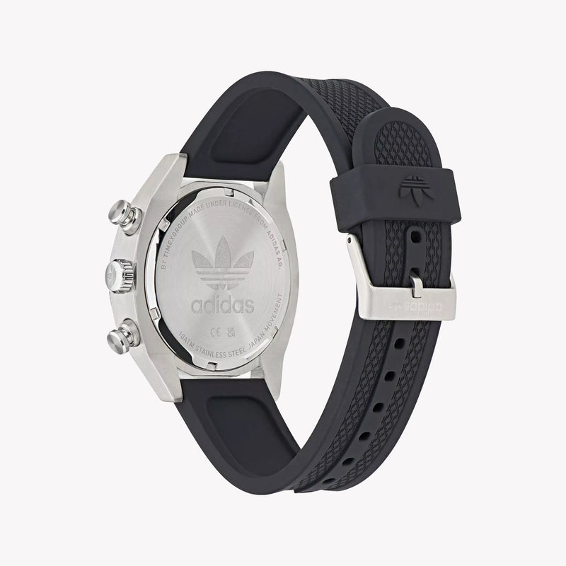 Adidas Men's Stainless Steel Black Silicone Watch | Aofh23003 by i-watch