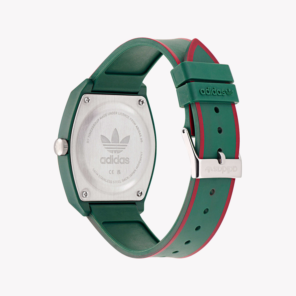 Adidas Unisex Green Resin Watch Aost24073 | Stylish & Durable