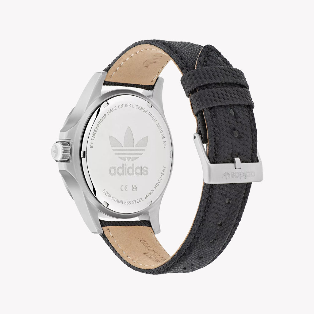 Adidas Men's Stainless Steel Black Watch | Aofh23016