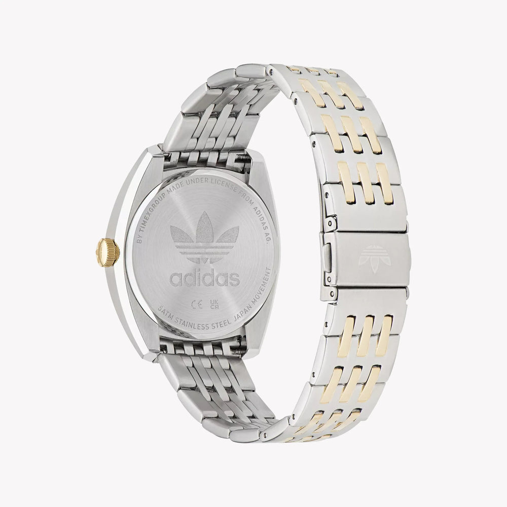 Adidas Men's Stainless Steel Black & Gold Watch | Aofh23010