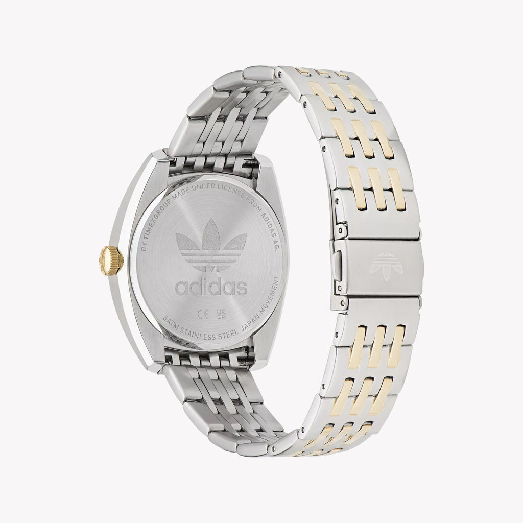 Adidas Men's Stainless Steel Black & Gold Watch | Aofh23010