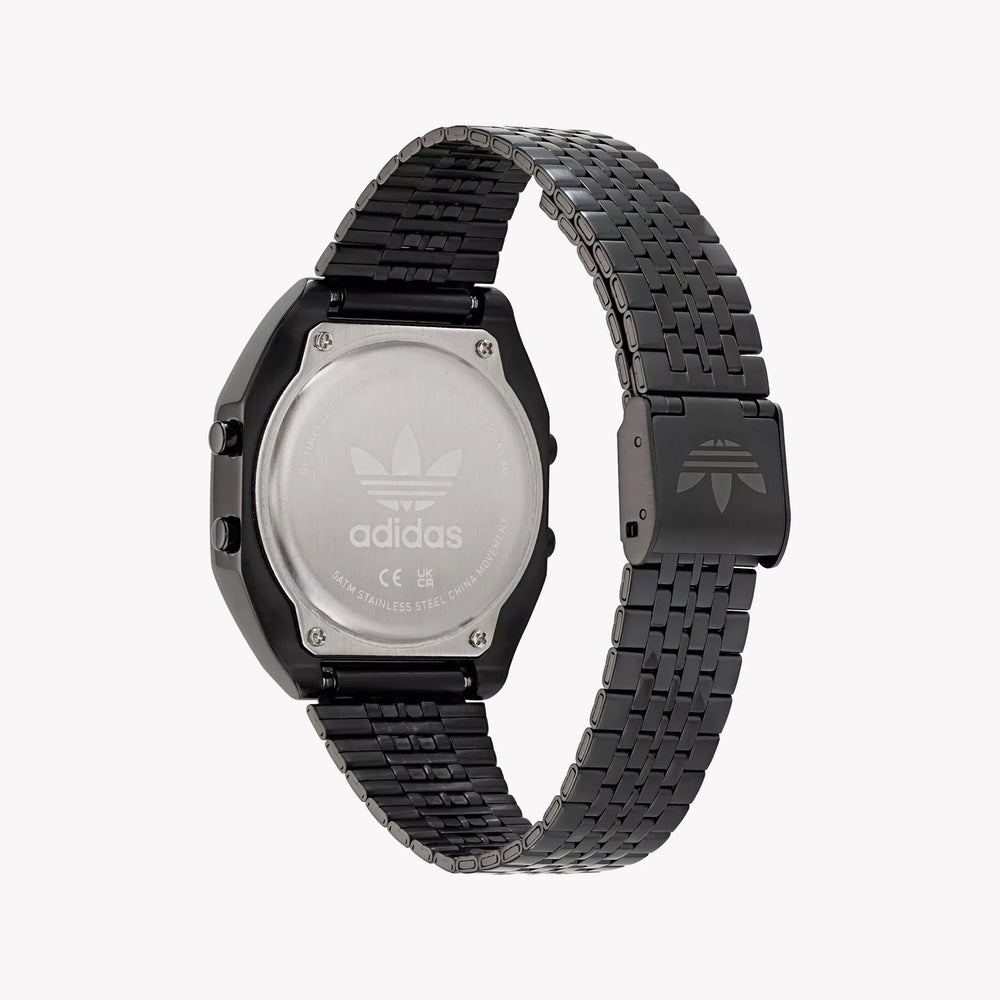 Adidas Women's Black Stainless Steel Digital Watch | Aost22073 by i-watch