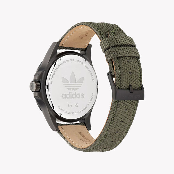 Adidas Unisex Green Fabric & Stainless Steel Watch | Aofh23017 by i-watch