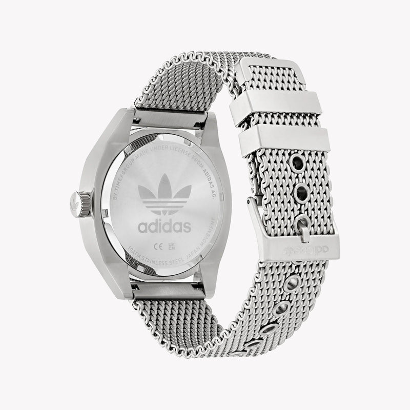 Adidas Men's Silver Stainless Steel Watch, Green Dial | Aofh22005 by i-watch
