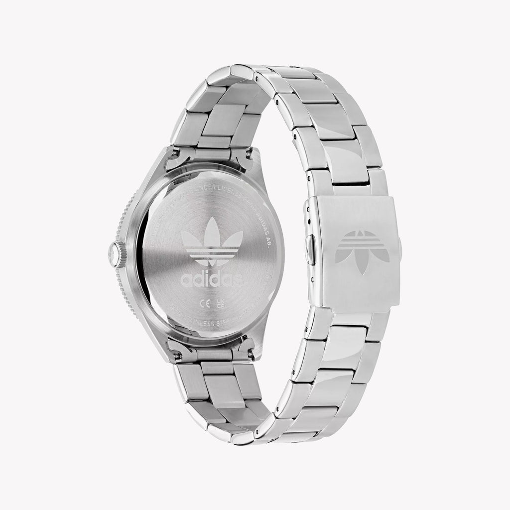 Adidas Men's Silver Stainless Steel Watch | Aofh22054
