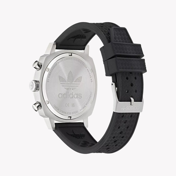 Adidas Unisex Stainless Steel/Black Rubber Watch | Aofh23503 by i-watch
