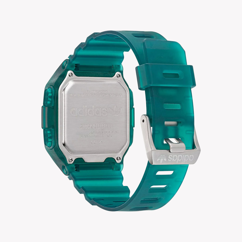 Adidas Men's Green Synthetic Sports Watch | Aost22048