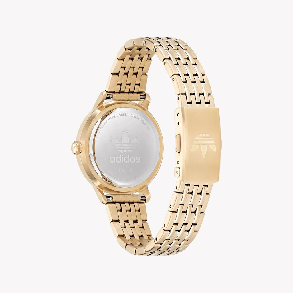 Adidas Women's Gold Stainless Steel Watch | Aosy22066