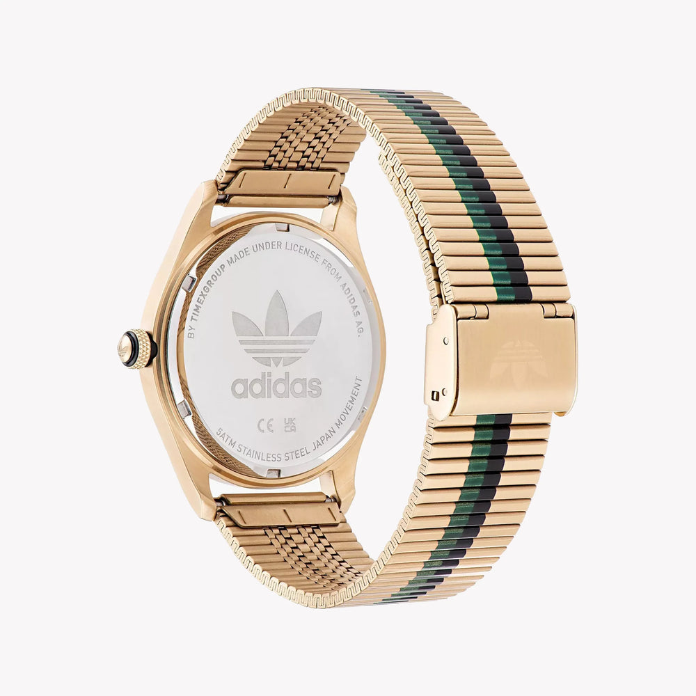 Adidas Men's Gold Stainless Steel Watch | Aosy22526