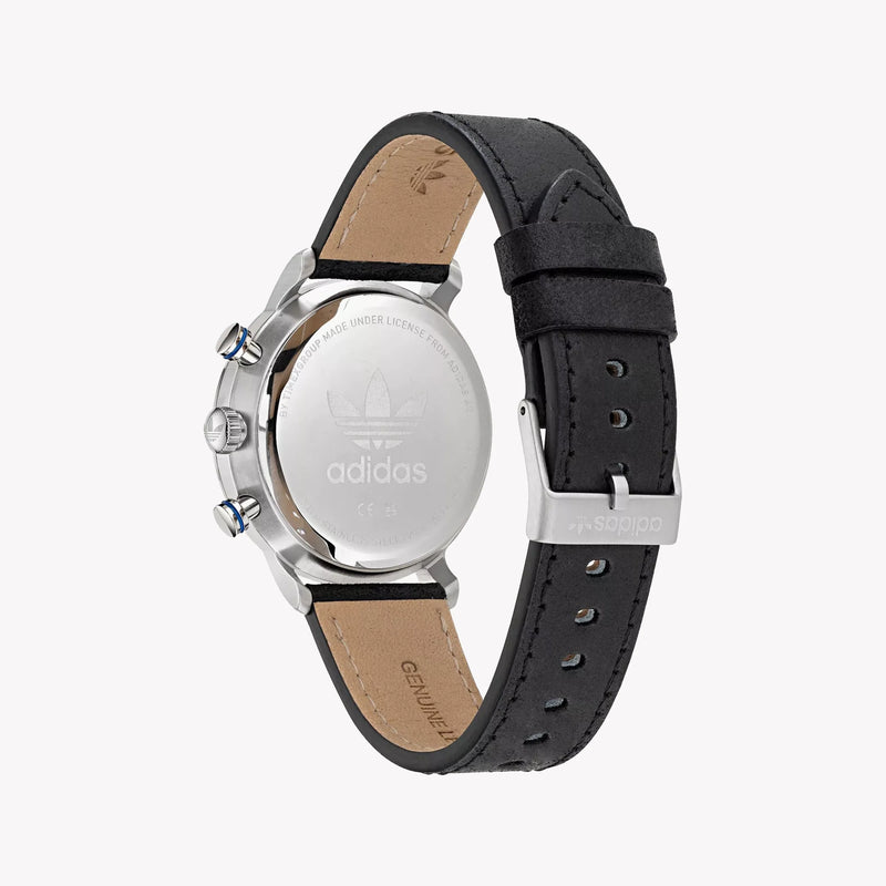 Adidas Unisex Stainless Steel Black/Silver Watch | Aosy22013 by i-watch
