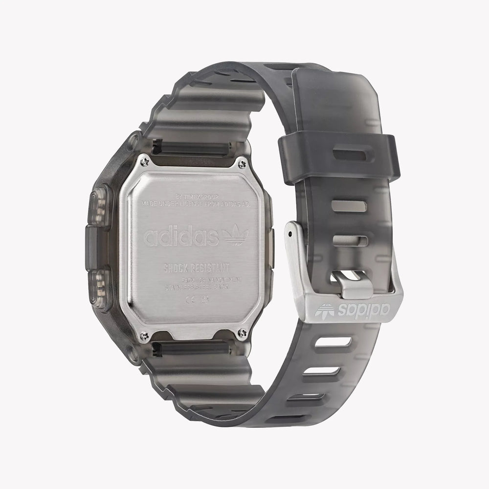 Adidas Men's Grey Rubber Digital Watch | Aost22050 by i-watch