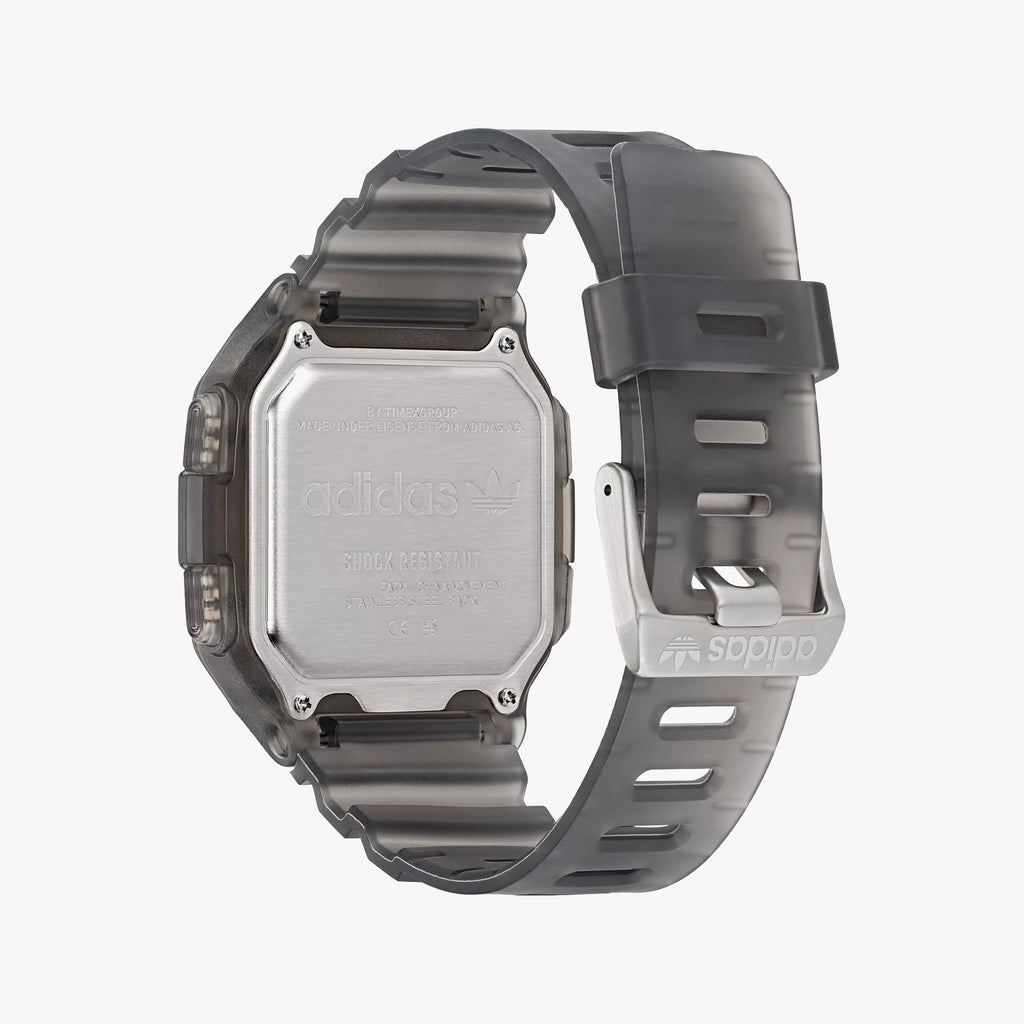 Adidas Men's Grey Rubber Digital Watch | Aost22050