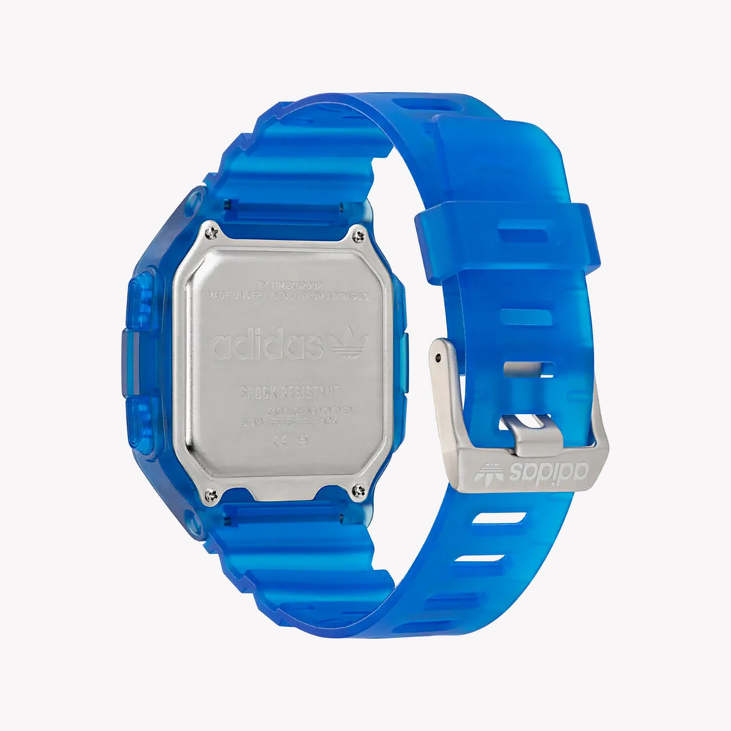 Adidas Men's Blue Resin Digital Watch | Aost22047