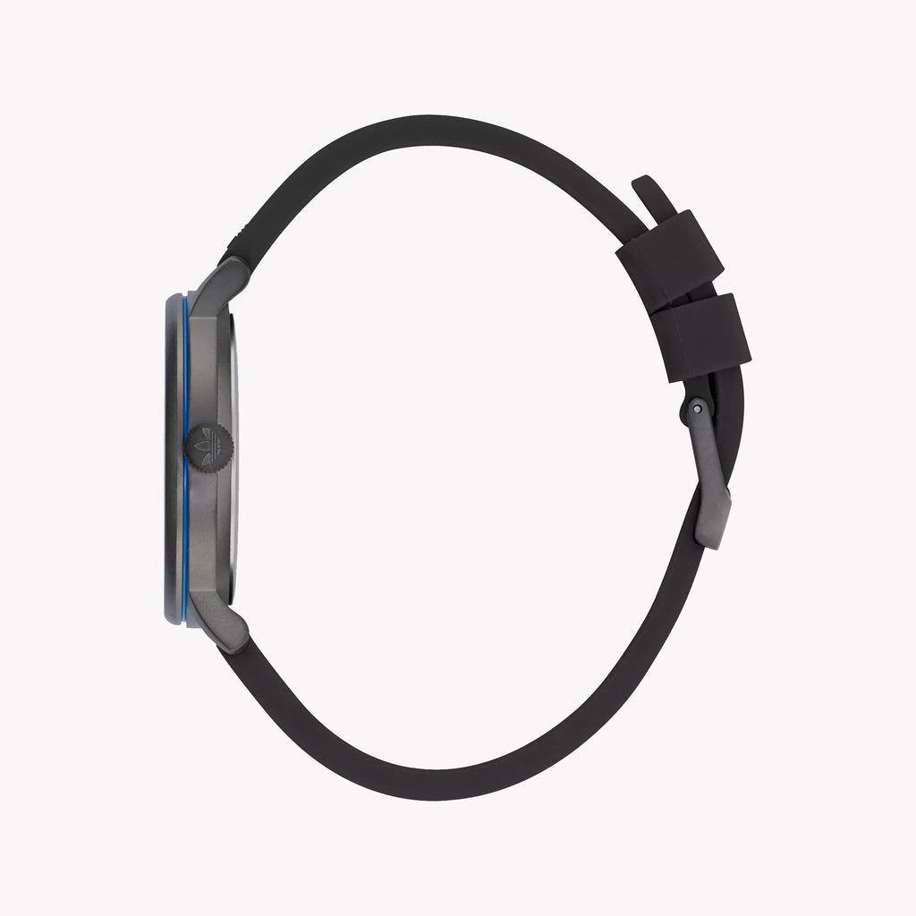 Adidas Men's Watch, Black Stainless Steel | Aosy22020