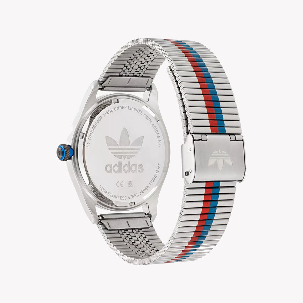 Adidas Men's Stainless Steel Silver/Black Watch | Aosy22525