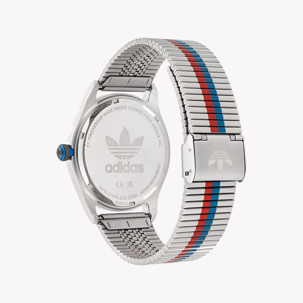 Adidas Men's Stainless Steel Silver/Black Watch | Aosy22525