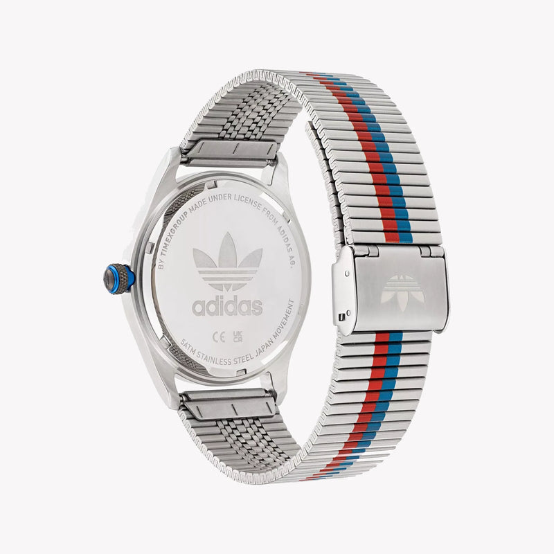 Adidas Men's Stainless Steel Silver/Black Watch | Aosy22525