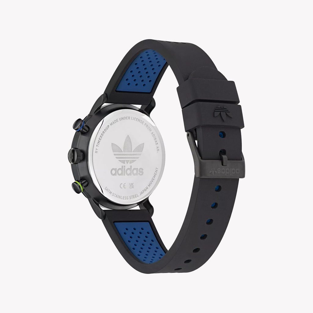 Adidas Unisex Black Silicone Watch | Aosy23021