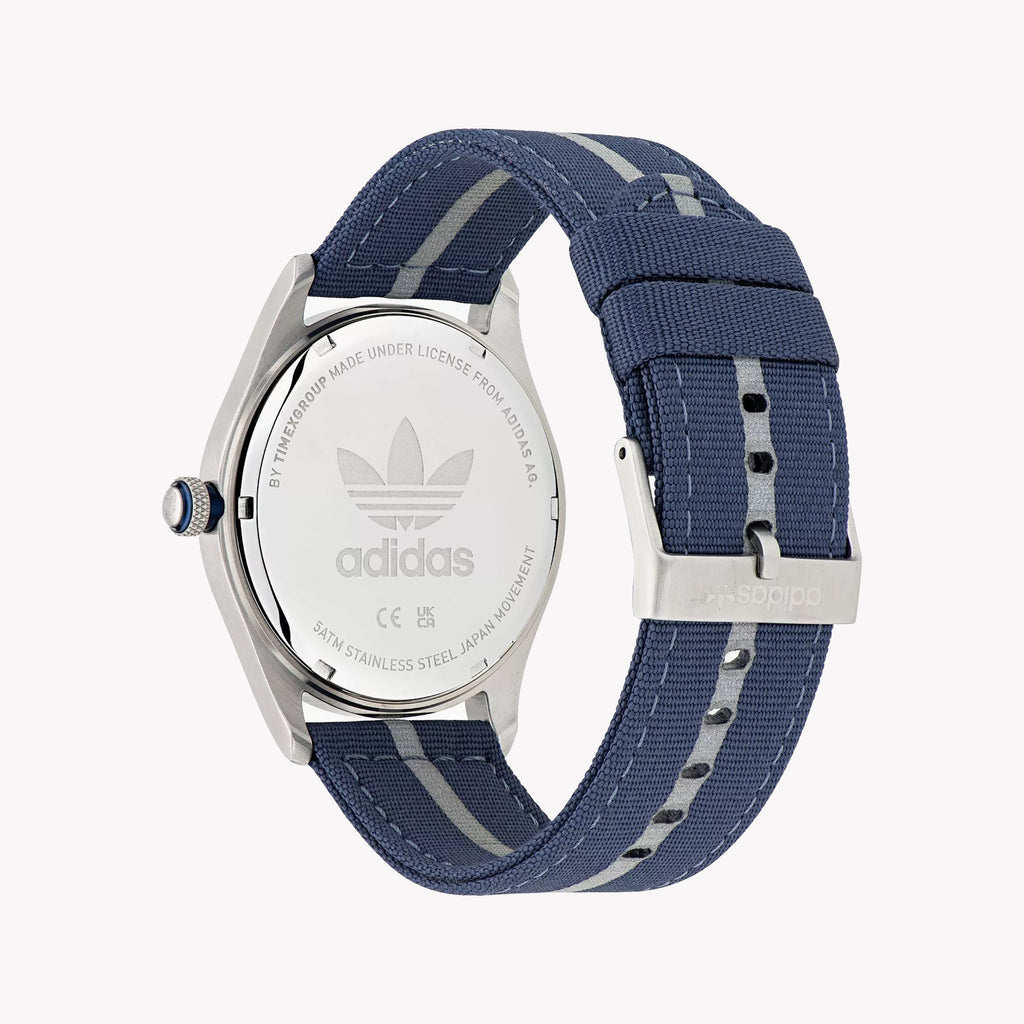 Adidas Men's Fabric/Blue Watch, Stainless Steel | Aosy23041