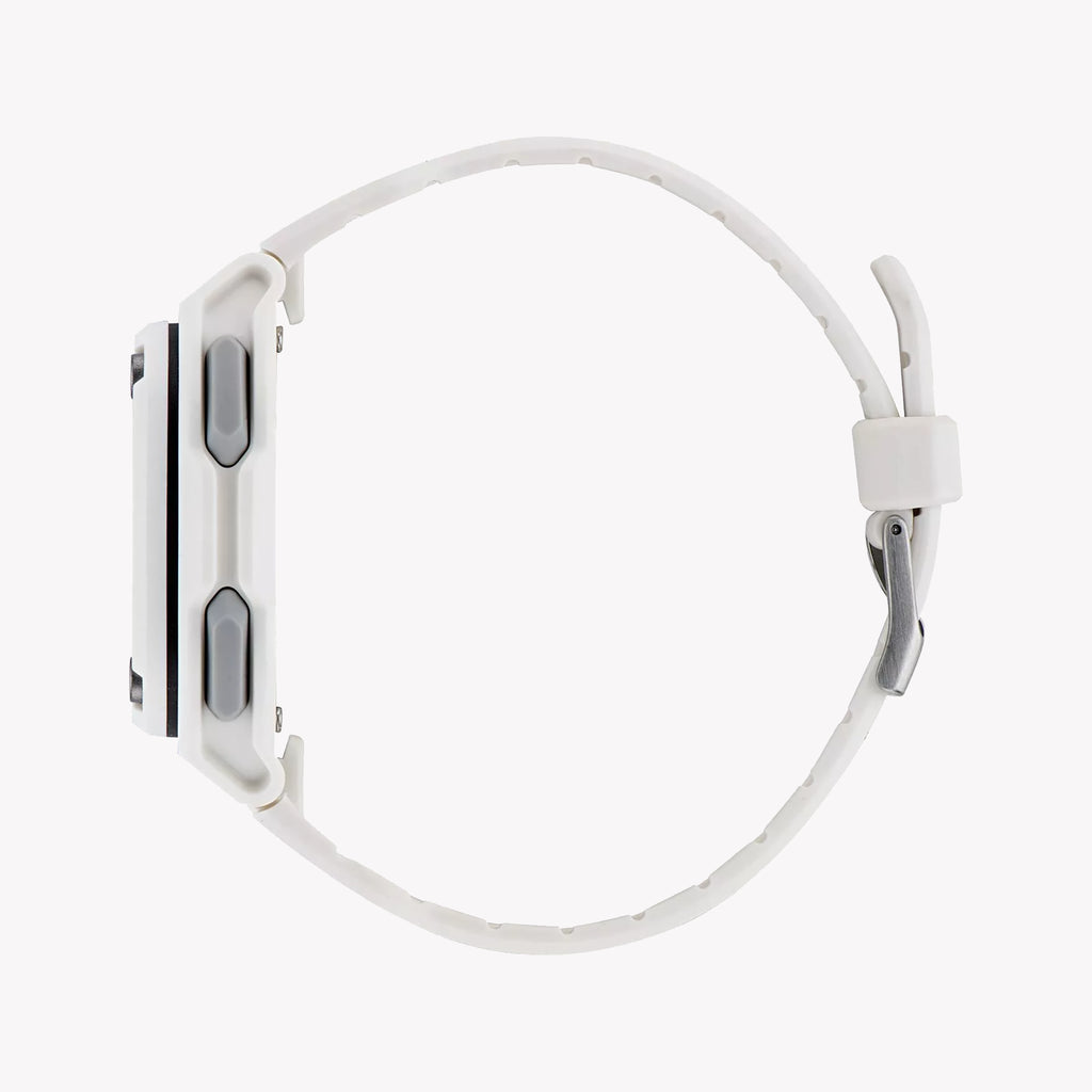 Adidas Unisex White Silicone Digital Watch | Aost23062