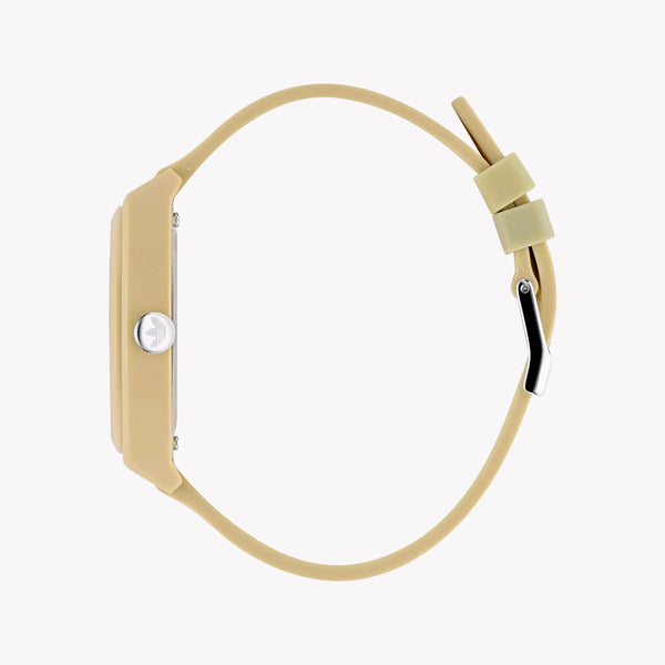 Adidas Unisex Beige Rubber/Black Dial Watch | Aost22565 by i-watch