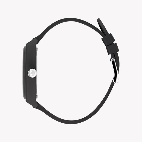 Adidas Unisex Black Rubber Watch | Aost23551 by i-watch