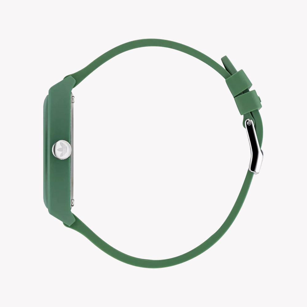Adidas Unisex Green Silicone Quartz Watch | Aost23050 by i-watch