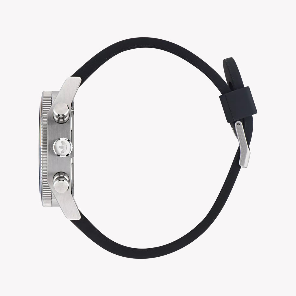 Adidas Men's Stainless Steel Black Silicone Watch | Aofh23003