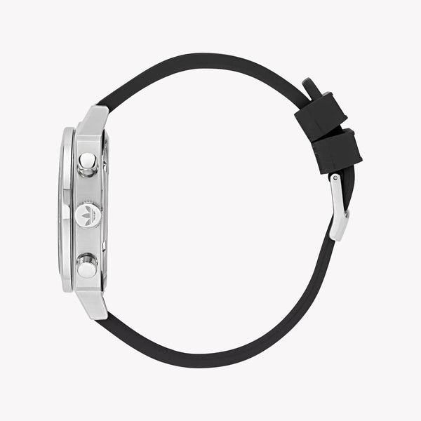 Adidas Unisex Stainless Steel/Black Rubber Watch | Aofh23503 by i-watch