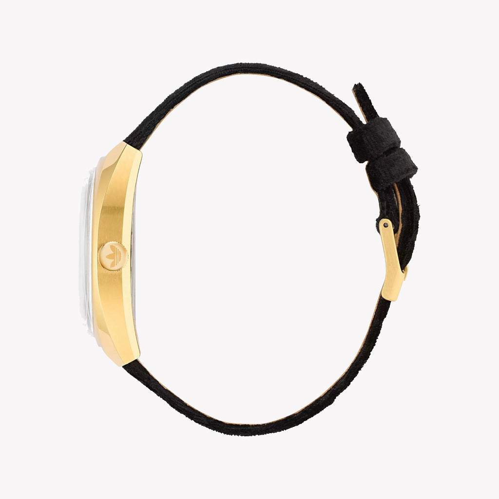 Adidas Unisex Watch, Gold & Black | Aofh22513