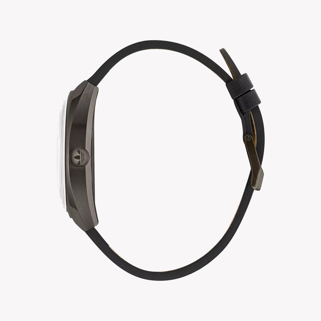 Adidas Unisex Black Stainless Steel Quartz Watch | Aofh22514