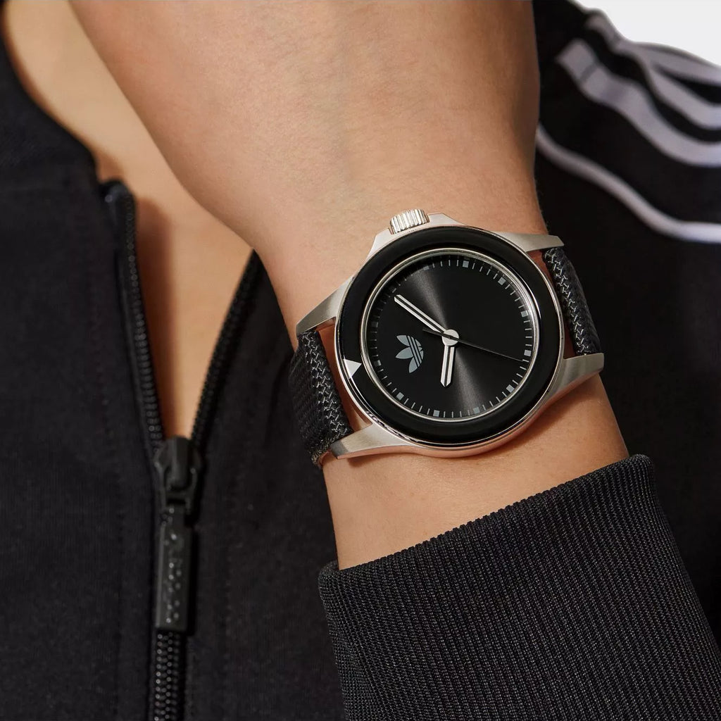 Adidas Men's Stainless Steel Black Watch | Aofh23016