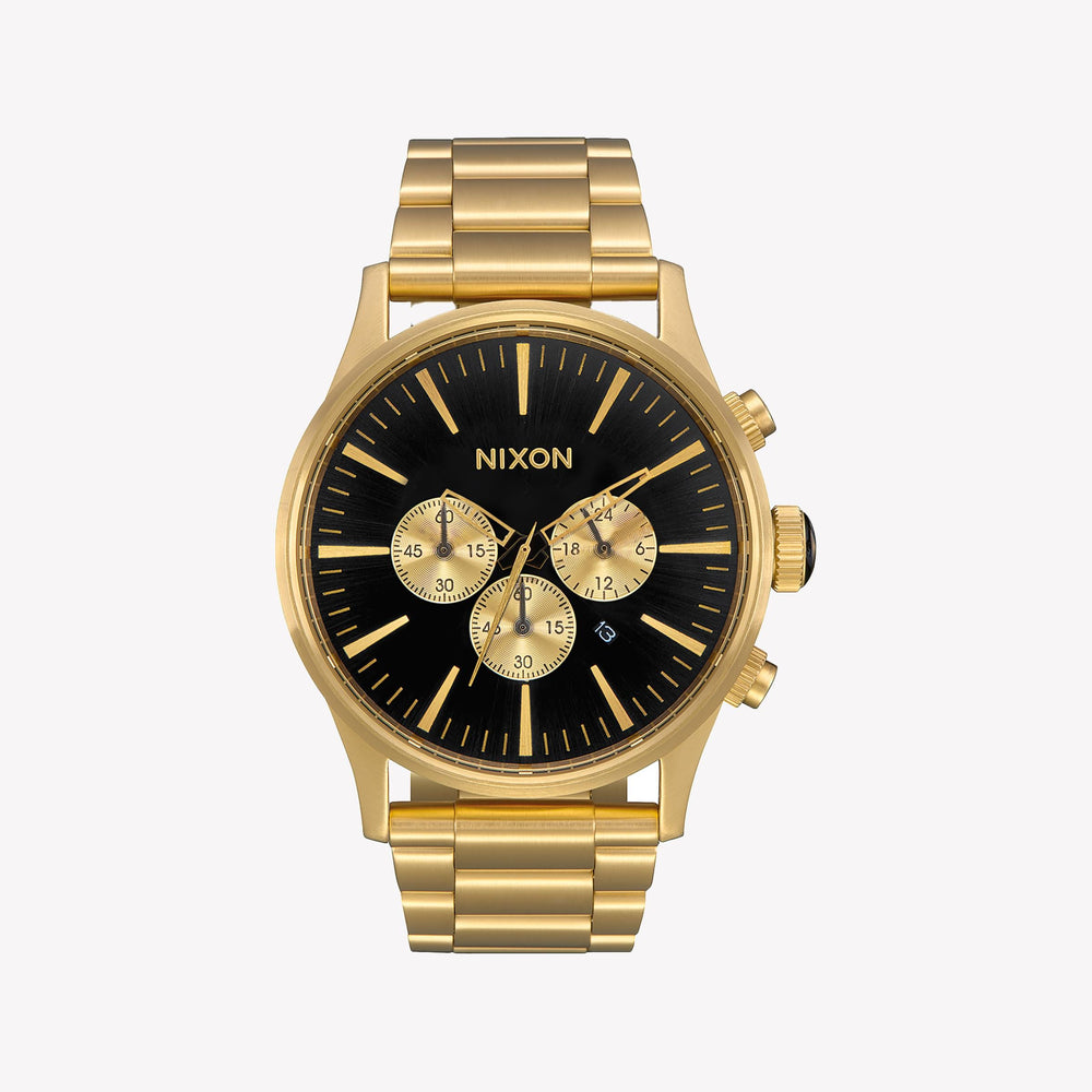 Nixon Men's Gold Stainless Steel, Green Dial | A386-510 by i-watch