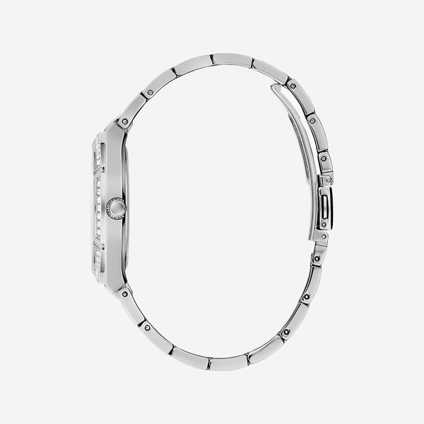 Guess Women's Silver Stainless Steel Watch, Silver Dial | Gw0033l1 by i-watch