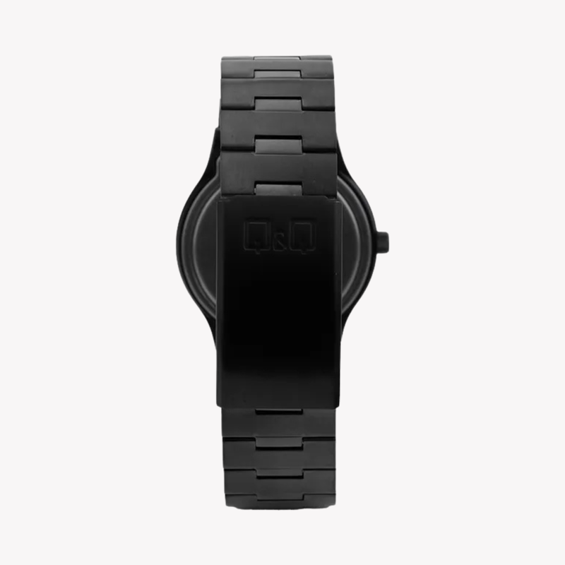 Q&Q Men's Black Men's Watch, Black Dial | VS50J004Y