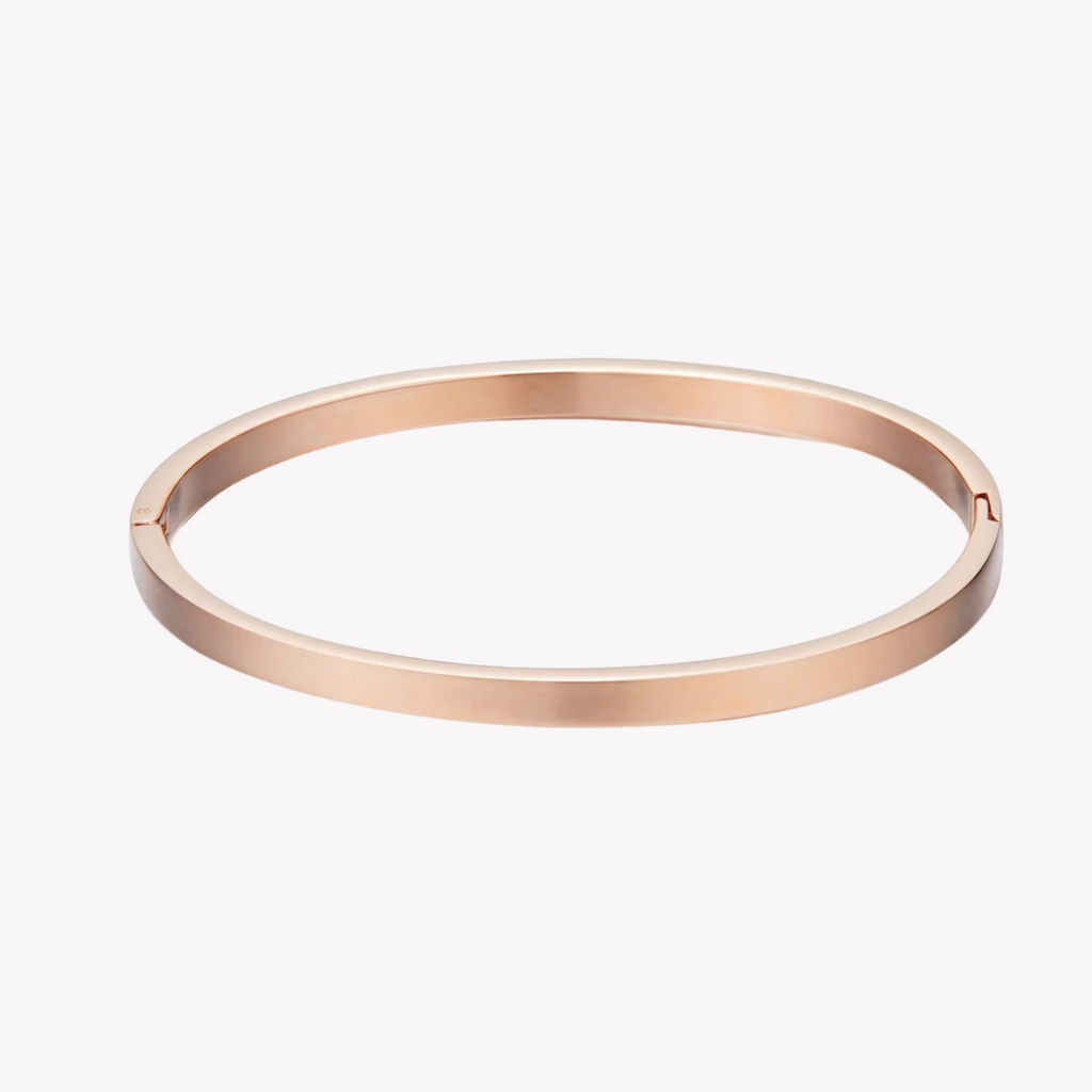 Zink Women's Rose Gold Stainless Steel Bracelet | Zfbr002rgs