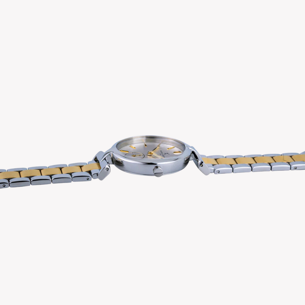 Pierre Cardin Women's Silver & Gold Stainless Steel Watch | Cmd.3521