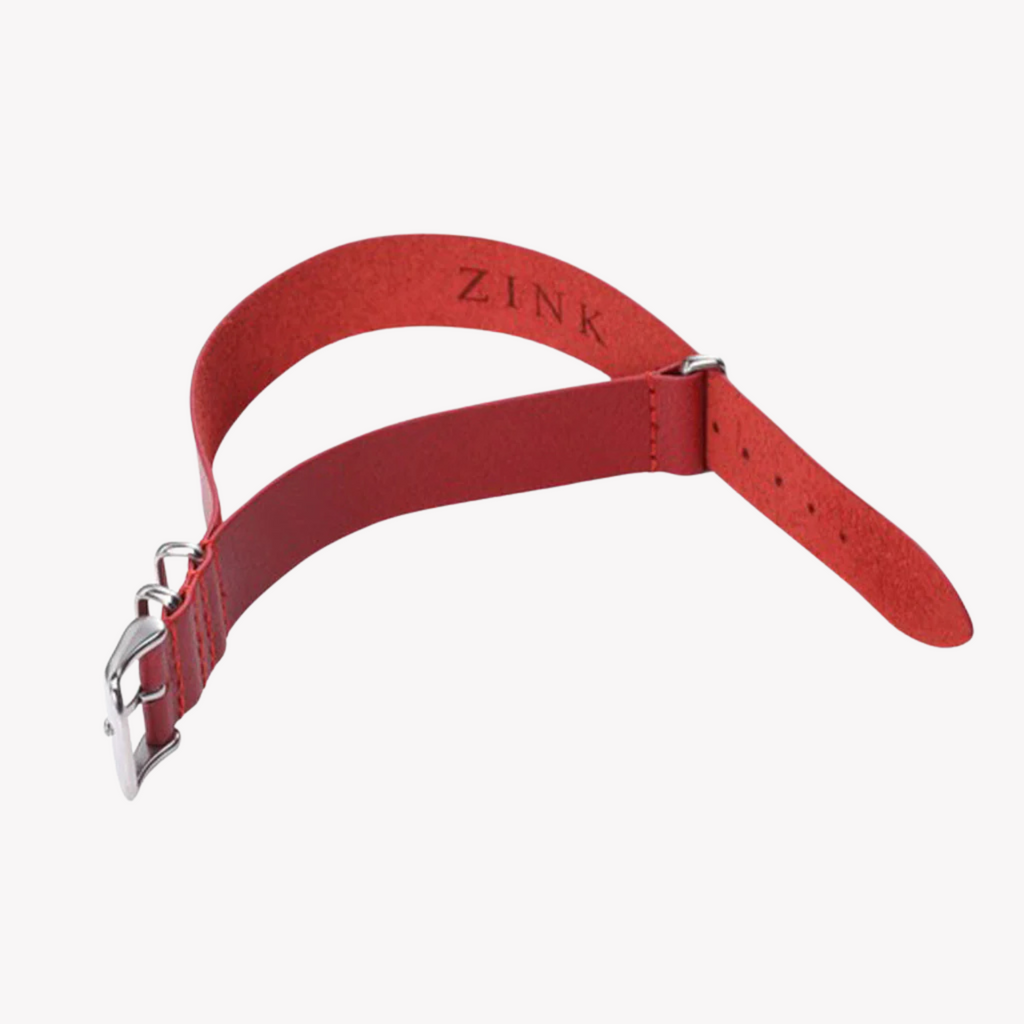 Zink Women's Leather Watch Band - Red | Zlb005rs