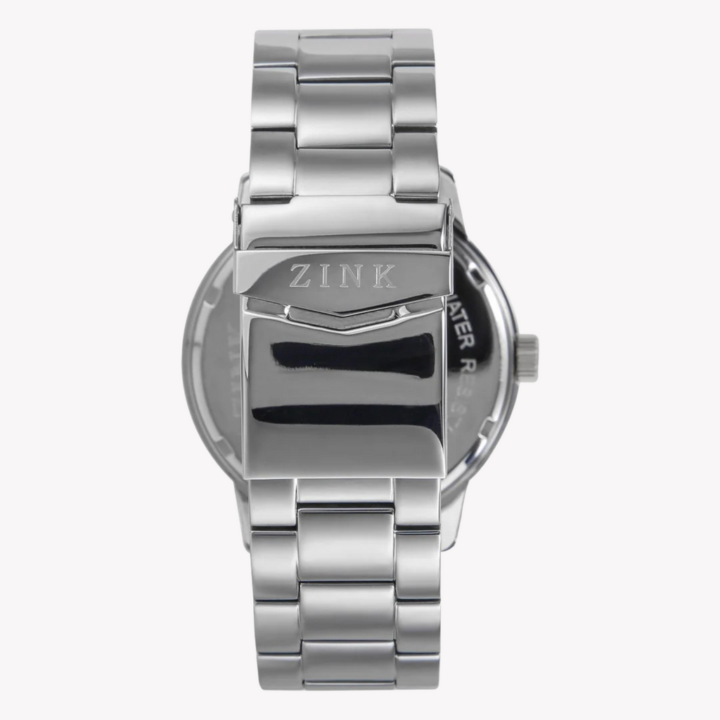 Zink Men's Stainless Steel Silver Watch | Zk127g1ss-16