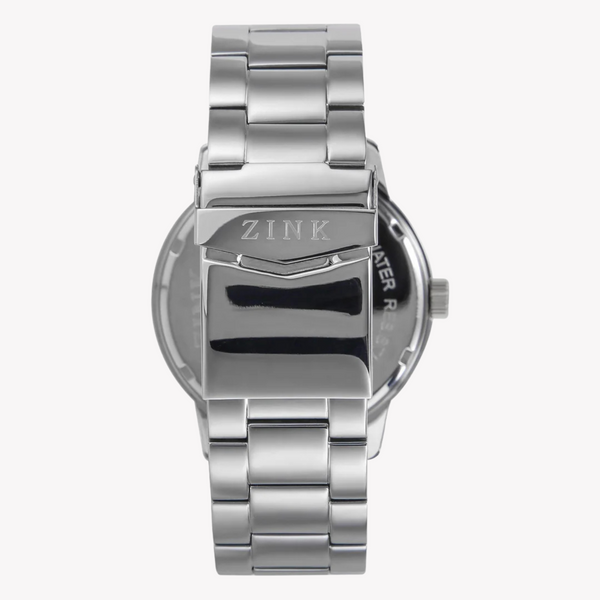 Zink Men's Stainless Steel Silver Watch | Zk127g1ss-16