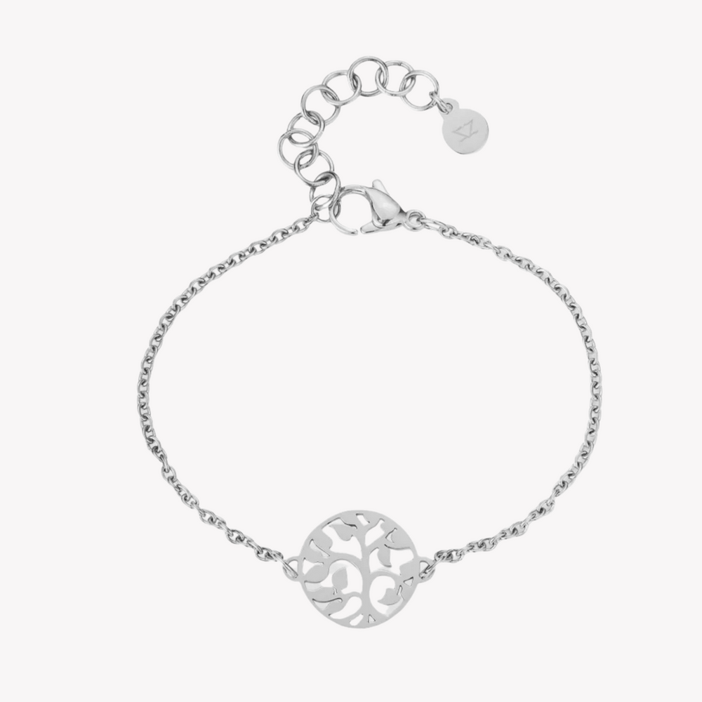 Zink Women's Silver Stainless Steel Bracelet | Zfbr010s