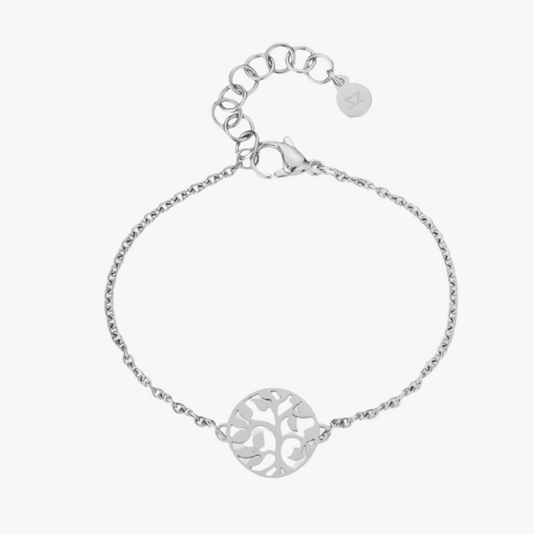 Zink Women's Silver Stainless Steel Bracelet | Zfbr010s