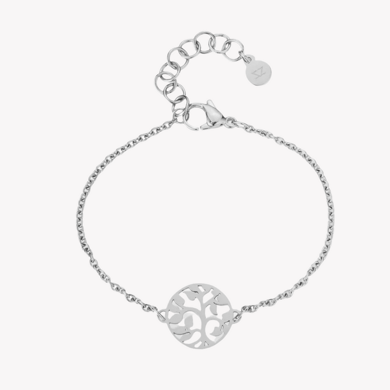 Zink Women's Silver Stainless Steel Bracelet | Zfbr010s