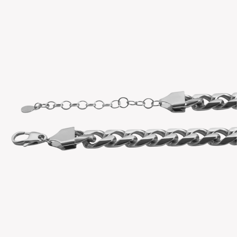 Zink Women's Silver Stainless Steel Necklace | Zfnl009s by i-watch