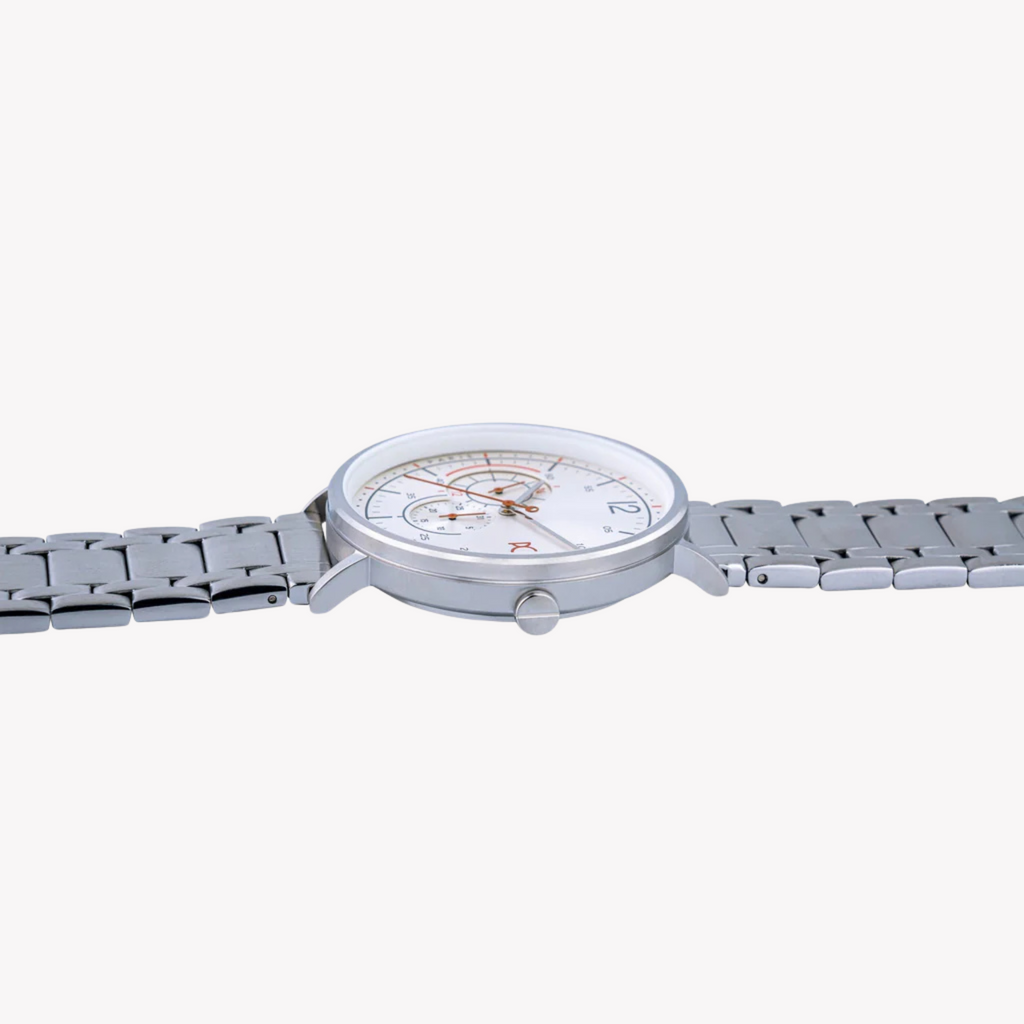 PIERRE CARDIN CBN.3026 HERRENUHR – LUXURIÖSER SILBERNER EDELSTAHL MIT BLAUEM ZIFFERBLATT