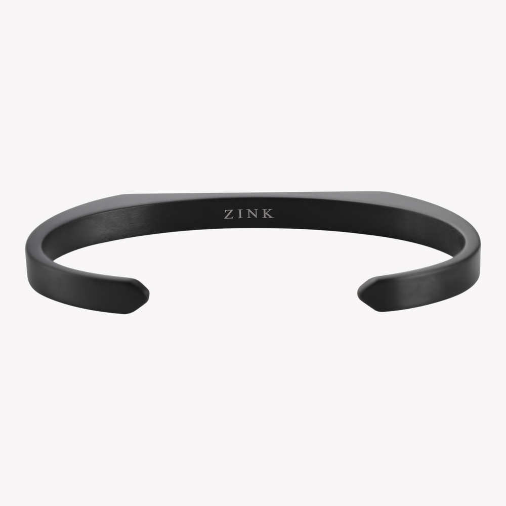 Zink Men's Black Stainless Steel Bracelet | Zjbc056b by i-watch