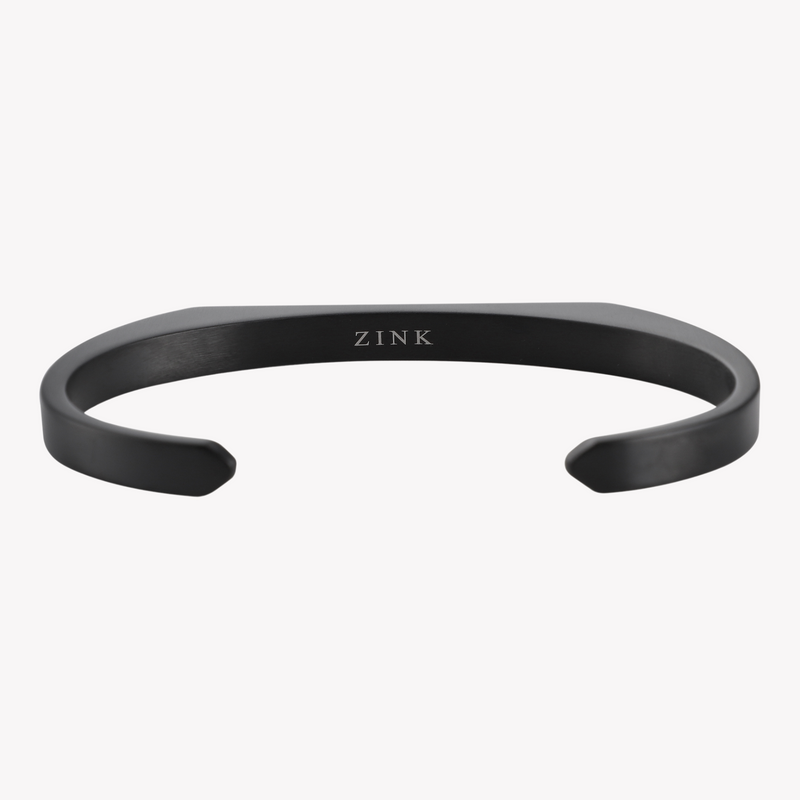 Zink Men's Black Stainless Steel Bracelet | Zjbc056b by i-watch
