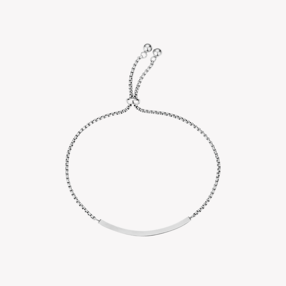 Zink Women's Silver Stainless Steel Bracelet | Zfbr004s