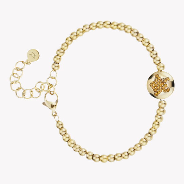 Zink Women's Gold Stainless Steel Bracelet | Zfbr007gs