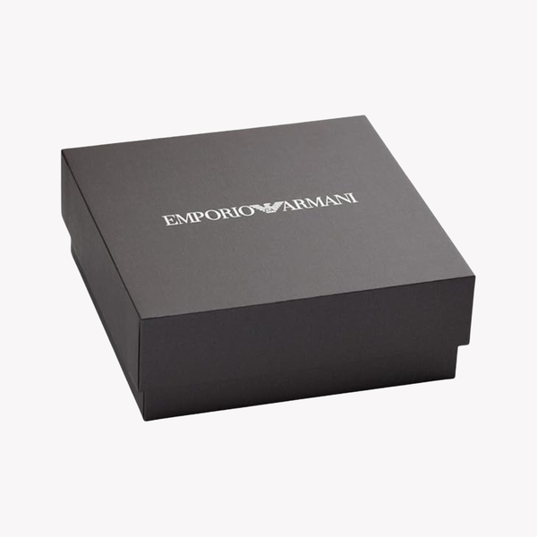 Emporio Armani Men's Blue Bracelet, Stainless Steel ID Plate | EGS2990040
